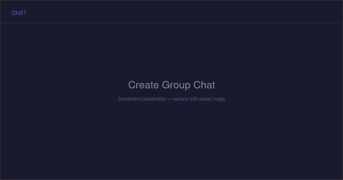 Create Group
