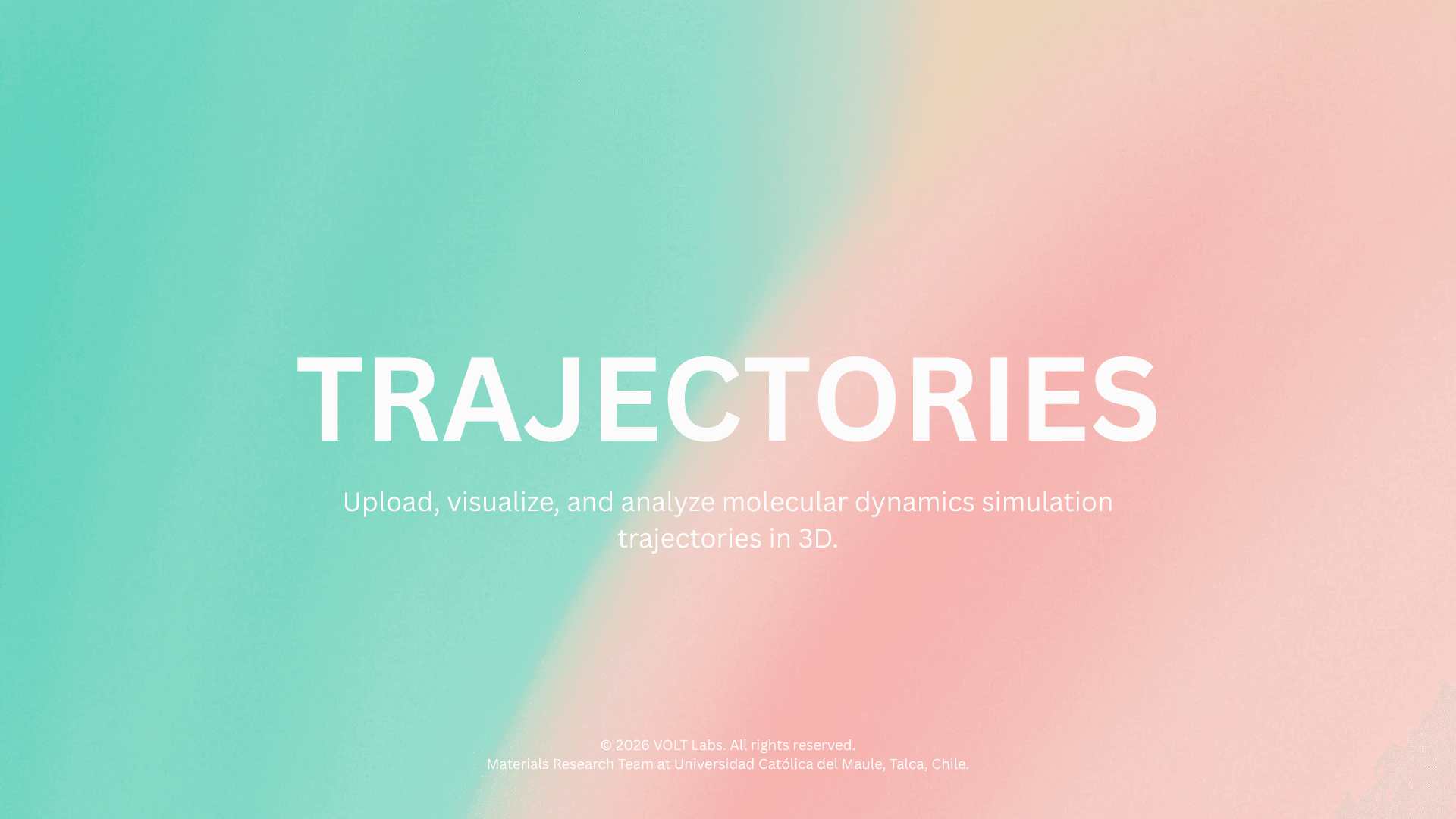 Trajectories Overview