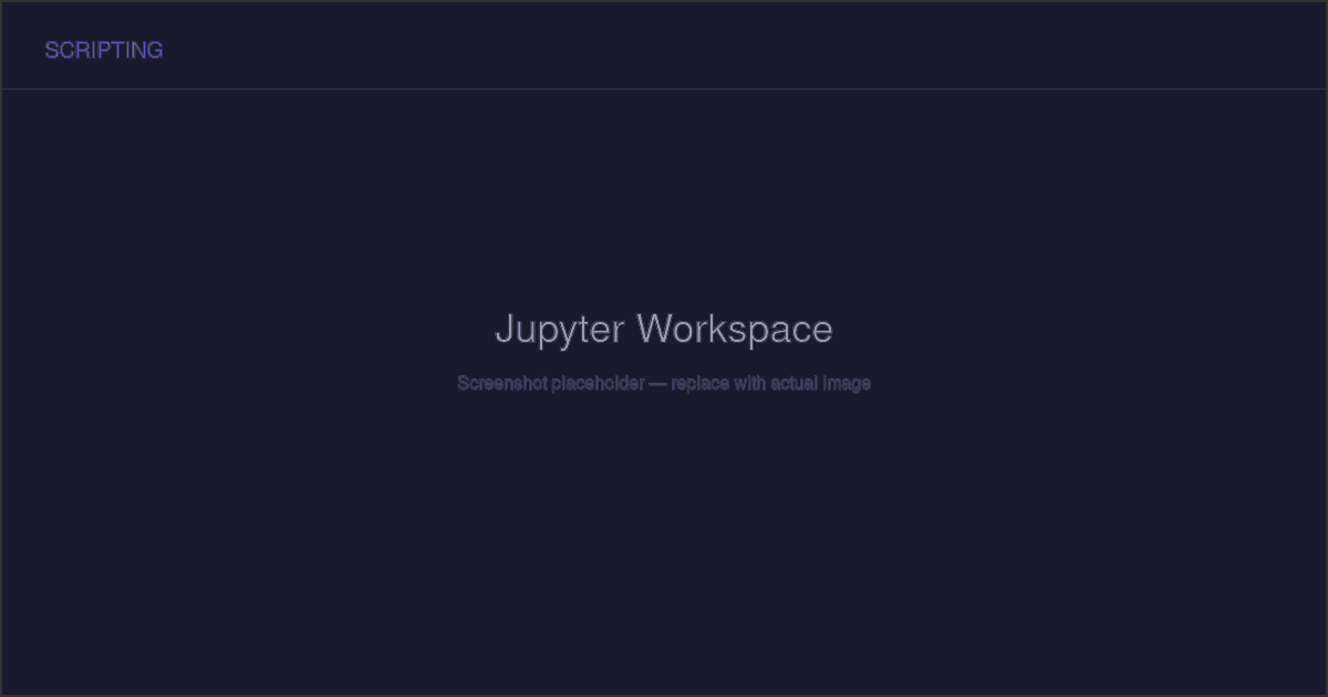 Jupyter Workspace