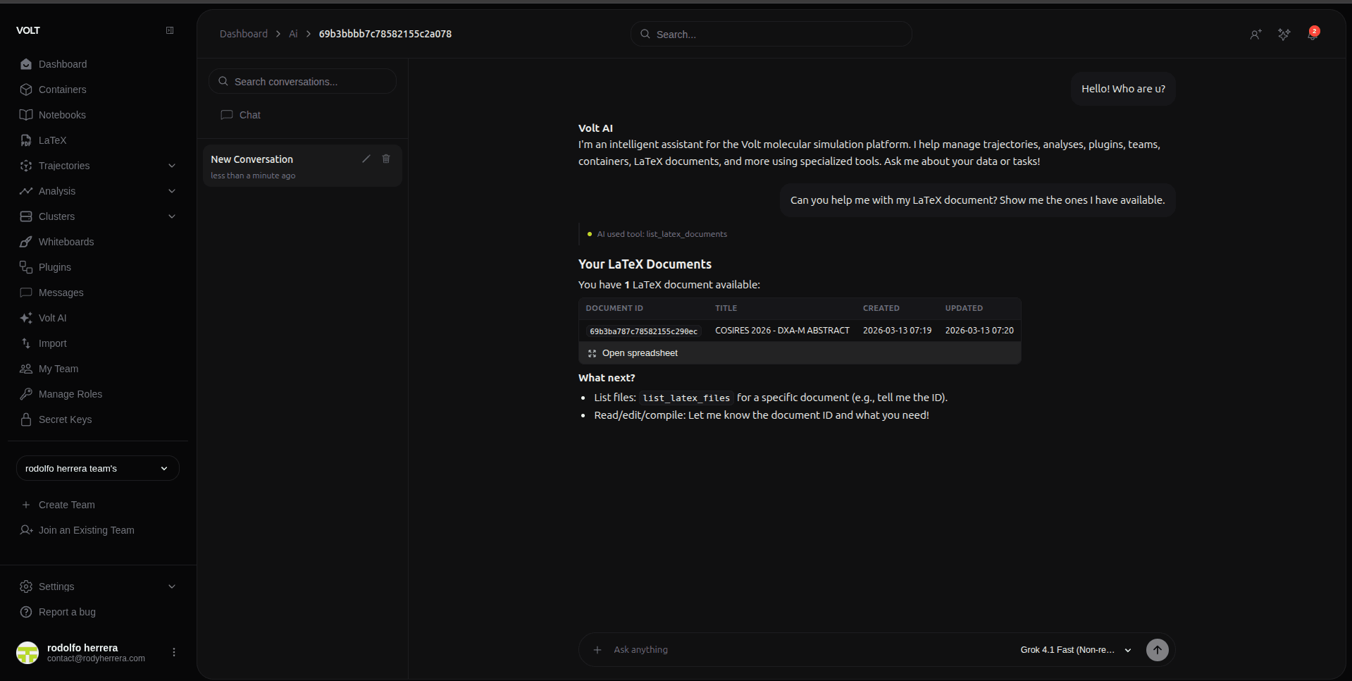 Conversation Example