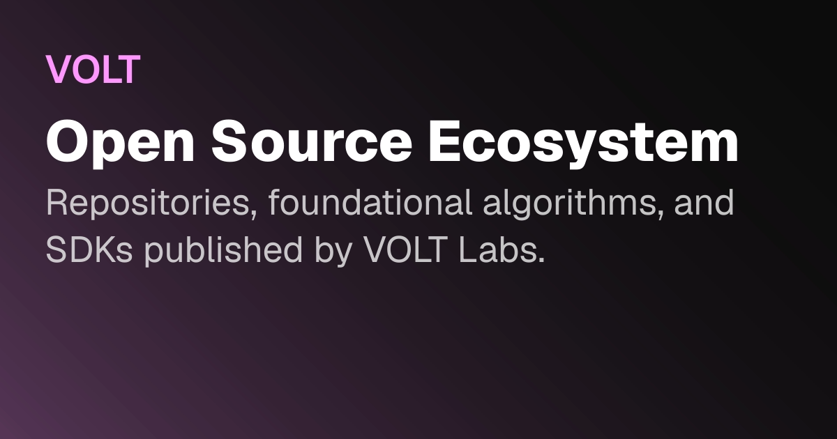 Open Source Ecosystem